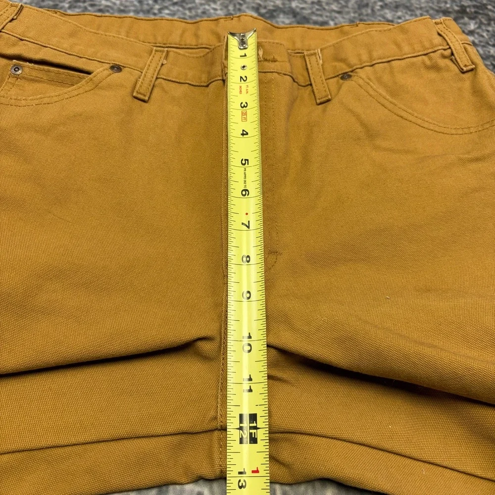 Dickies Carpenter Pants Mens 34x30 Tan Canvas Utility Workwear